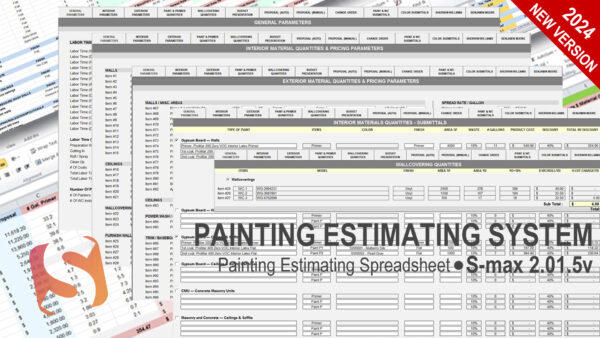 S-max 2.01.5v • Painting Estimating System